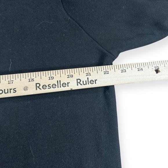 On The Byas Mens XL Full Zip Hoodie Black Cotton Blend RN 090233 - Picture 4 of 11